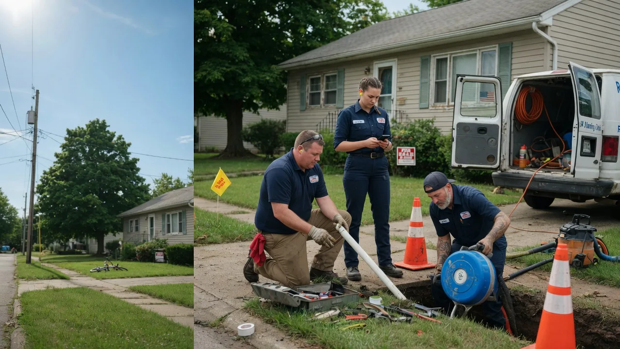 Sewer Line Repair in Hamilton, OH near me